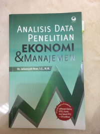 ANALISIS DATA DAN PENELITIAN EKONOMI & MANAJEMEN