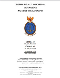BERITA PELAUT INDONESIA: Indonesian Notices to Mariners No.49