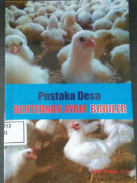 PUSTAKA DESA: BETERNAK AYAM BROILER