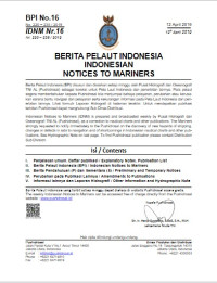 BERITA PELAUT INDONESIA: Indonesian Notices to Mariners No.16-20