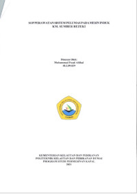 Image of SOP PERAWATAN SISTEM PELUMAS PADA MESIN INDUK KM. SUMBER REZEKI